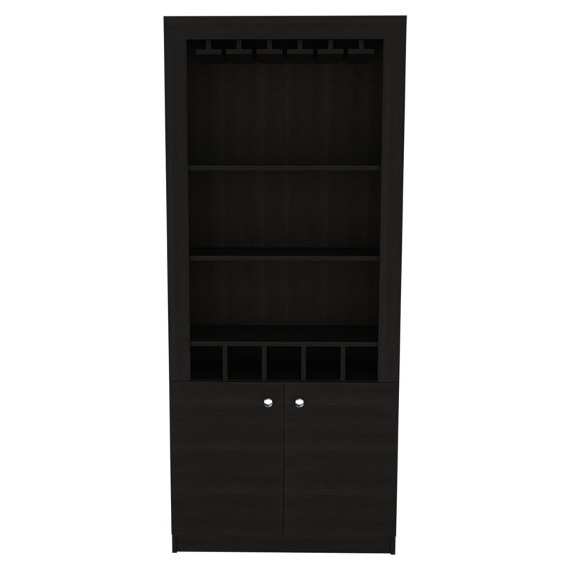 Standard Wine Bottle Rack Black