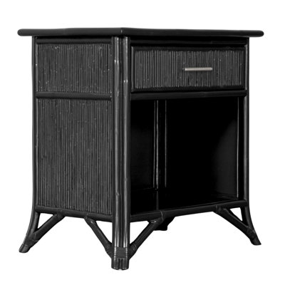 Pencil Rattan 1 - Drawer Nightstand