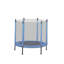 Trampoline de jardin rond 4 'avec enclos de sécurité pour enfants-60924419