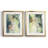 Nature's Elements I Nature's Elements I - Matted and Framed Under Acrylic Glass, Set of 2, Large Living Room Wall Art