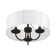 Lampert Linen Blend Semi Flush Mount