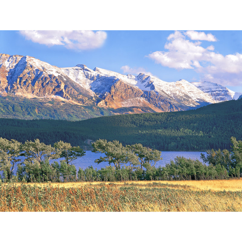 Glacier Park Autumn Print by Bruce Heinemann, 25.25" H x 31.25" W