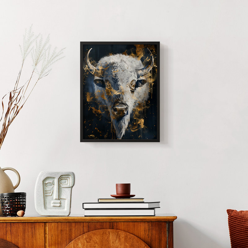ANIMALS Series CXLV III - reproduction encadrée de qualité supérieure - prête à être accrochée - aucun clou requis