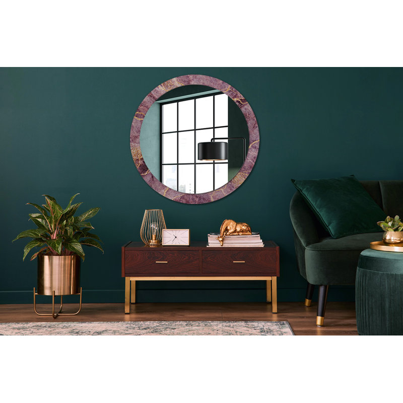 Huldar Glass Flat Wall Mirror