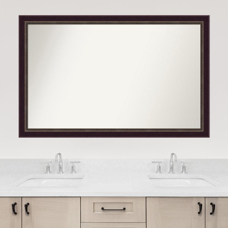 Roree Solid Wood Frame Mirror, 32.25" x 50.25"