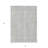 3' X 5' Gray And Silver Striped Washable Indoor Outdoor Area Rug