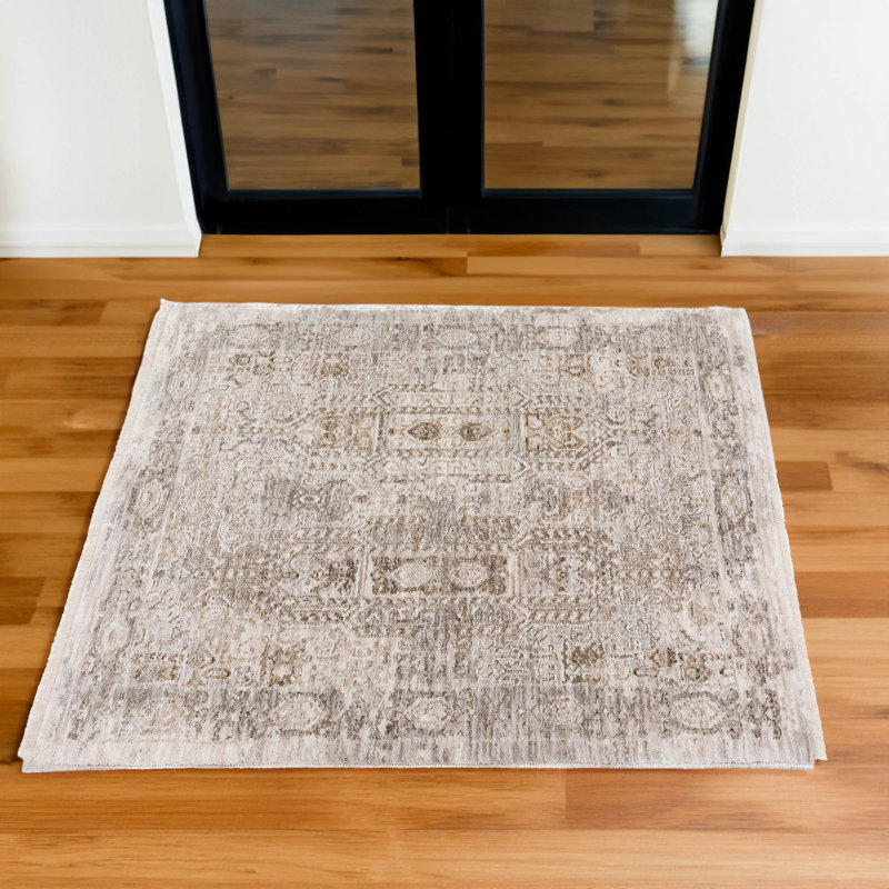 Cyprus CY1 Linen Rug, Rectangle 1'8" x 2'6"