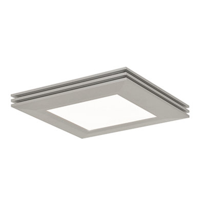 Plafonnier encastré carré simple 15" 1-light Seagraves