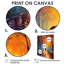 Promenade romantique Paris, jour de pluie, bougie I - City Paris, art mural-460415201-460415207