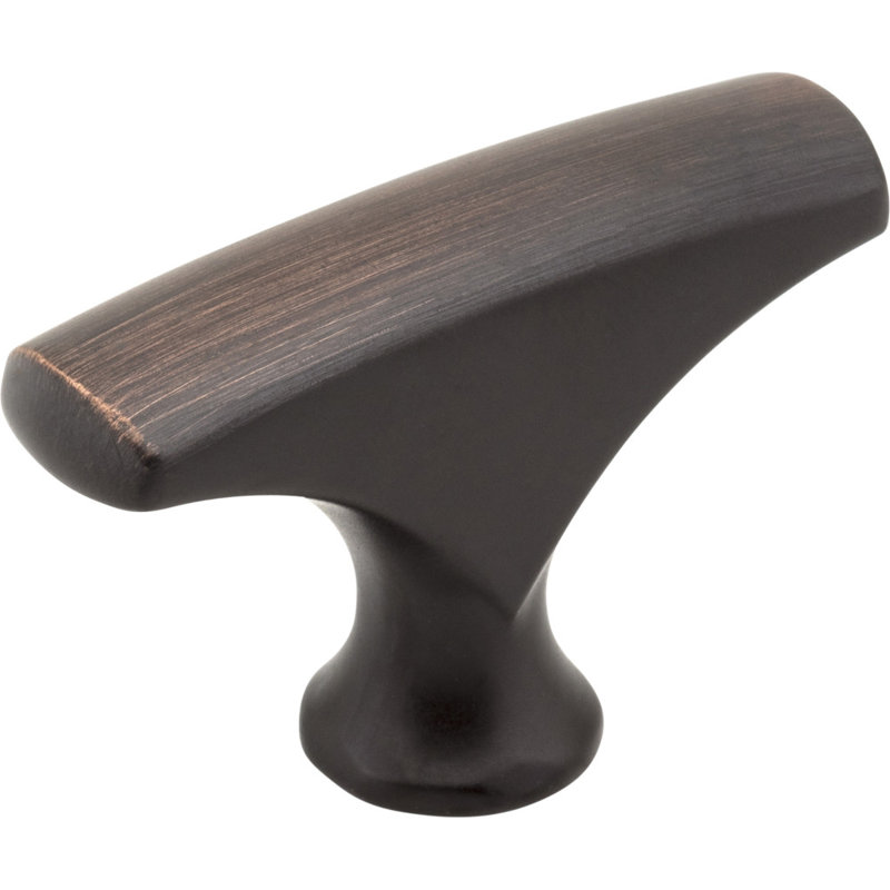 Aiden 1 5/8" Length Bar Knob, Brushed Oil Rubbed Bronze