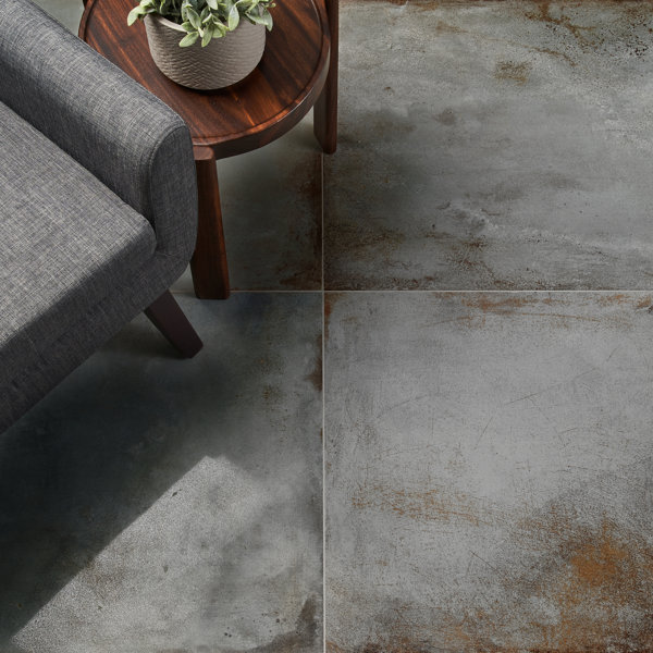 Bond Tile Angela Harris Fremont 23.62" x 47.24" Semi-polished Cement ...