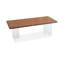 Bureau rectangulaire en bois massif noyer-109692233