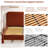Reigen Curved Headboard Upholstered Platform Bed With Soft Rounded Corners,Rust Red,Queen-148850684-148850686