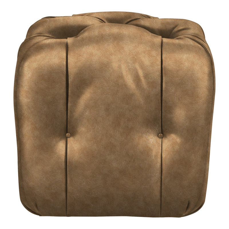 Glen Haven By Thom Filicia Square Ottoman, Distinct Shroom