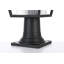 Shannen 10 Inch Outdoor Post Light in Black