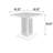 Aftinia Square Outdoor Dining Table Umbrella Hole , 42.12 " W 42.12 " D