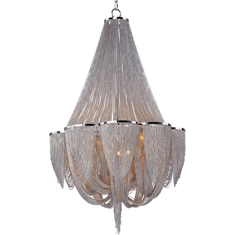 Samia 12 - Light Dimmable Empire Chandelier