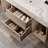 39.4" Wall-Mounted Single Bathroom Vanity with Sink-1519686817