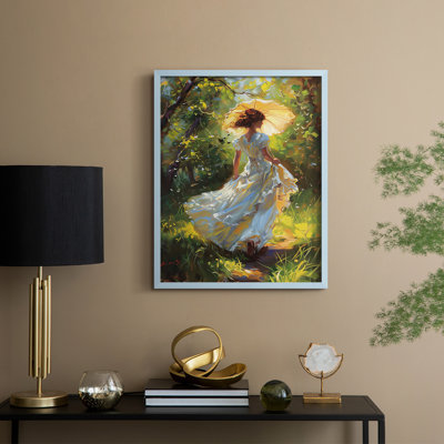 «WOMEN Series DCCDXCIV», reproduction encadrée - bois massif