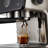 Auto Distribute Tamp, Smart Dosing, Espresso Machine, Grinder 35 Setting, 15-bar Italian Pump, Temp Control, Cold Brew, Steam Wand Stainless Steel