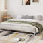 Hayli Low Profile Bed Frame, Heavy Duty Low Bed Frame Metal, Mattress Foundation with Steel Slat Support, No Box Spring Needed, Easy Assembly-1236103604-1253895626-1214413584
