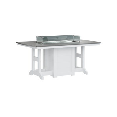 Table de bar avec foyer 72 po Calabria