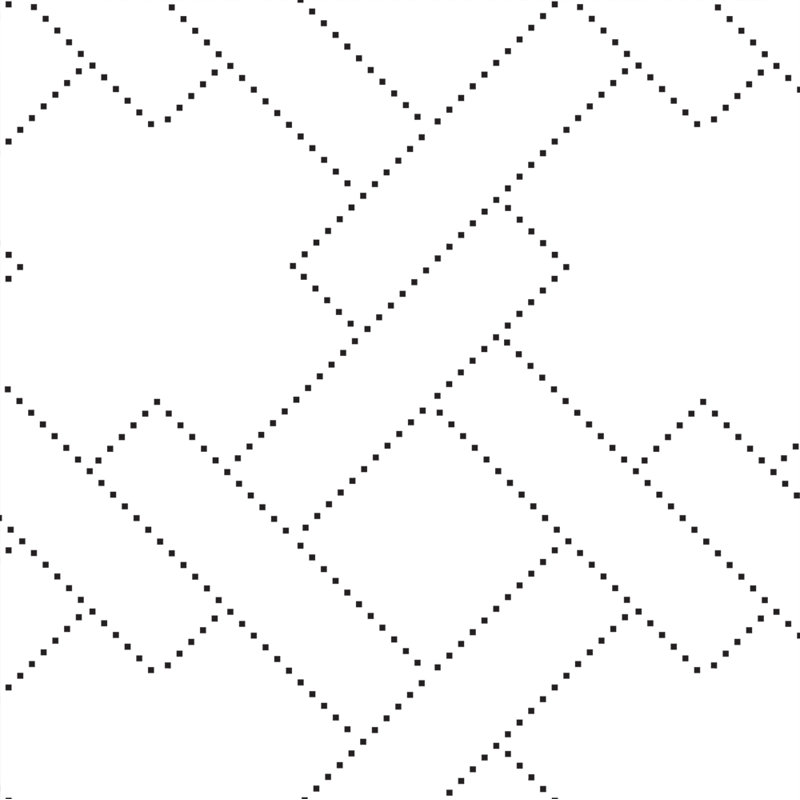 Efland Peel & Stick Geometric Roll, 2' W x 18' H
