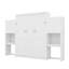 Grand lit escamotable avec bureau, coiffeuse et armoires de rangement-321842894