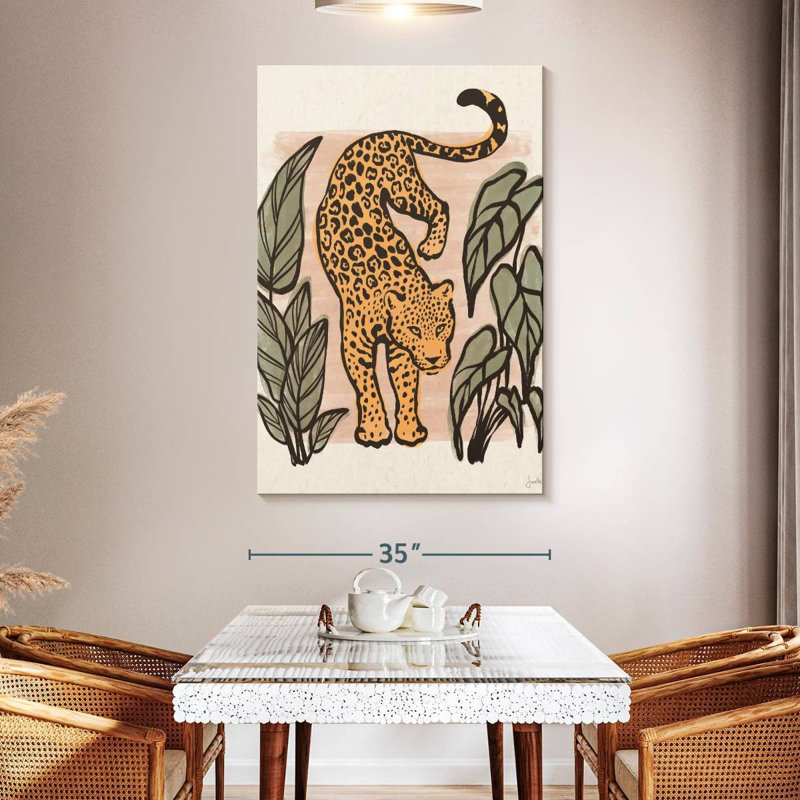 Brampt Jungle Cats I, 36" H x 24" W