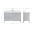  Meuble-lavabo simple 60,25 po avec comptoir en quartz-719393350