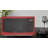 Frigidaire 1.1 Cu. Ft. Countertop Microwave Oven, 1000 Watt Microwave with 10 Power Levels, Red
