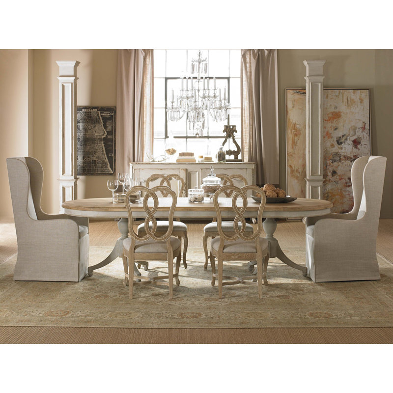 Monarch Oval Solid Oak Dining Table