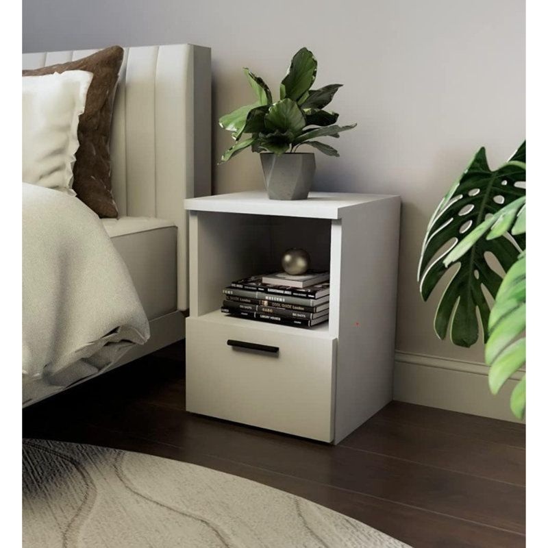 Alama 30cm W Bedside Table