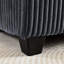 Fauteuil lounge en velours côtelé moelleux, gain de place, avec siège modulable et dossier réglable, idéal pour se détendre en appartement. Profondeur : 151,4 cm, hauteur : 92,6 cm. Convient pour la chambre ou le bureau. Poids : 62,4 kg. Largeur : 126,7 cm.