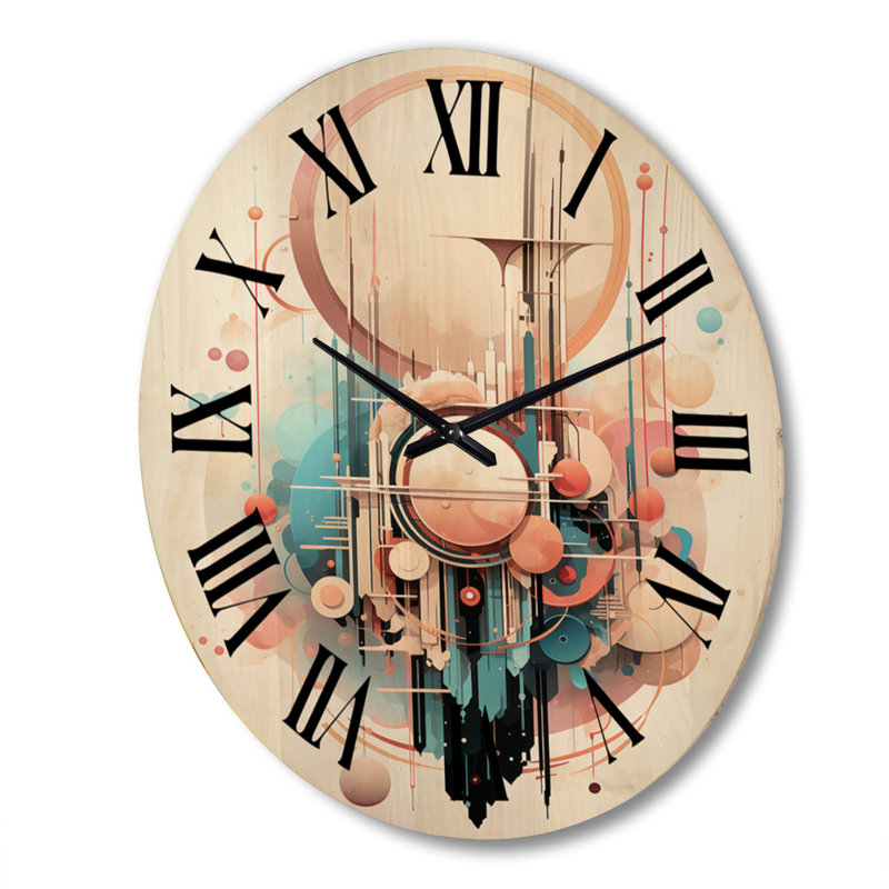 Horloge murale Glorious Elegance Nouveau, Très grand