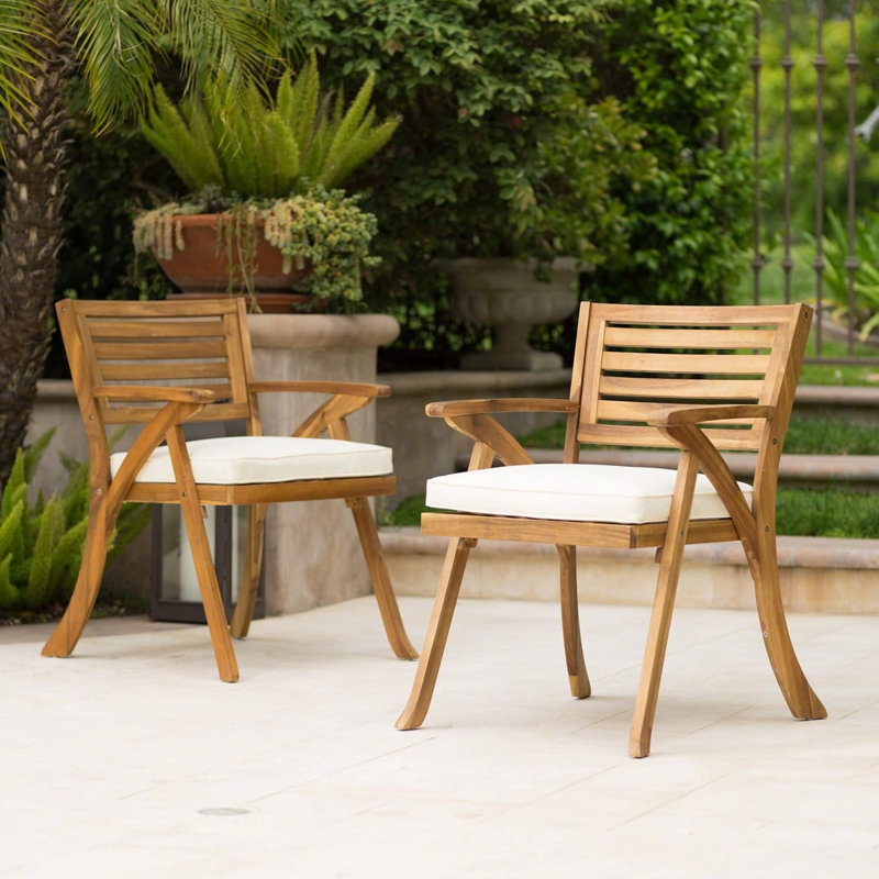 Chaises de salle à manger en bois Hermosa kd - ensemble de 2, élégantes et confortables pour votre salle à manger