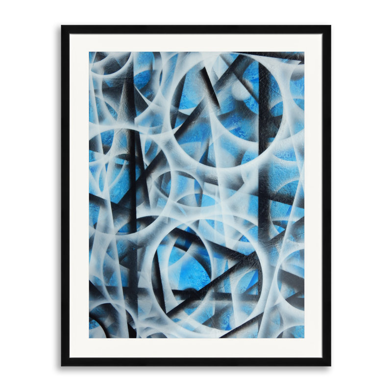 HINDSIGHT Print by Will Birdwell, Black Framed Paper, 31.25" H x 25.25" W