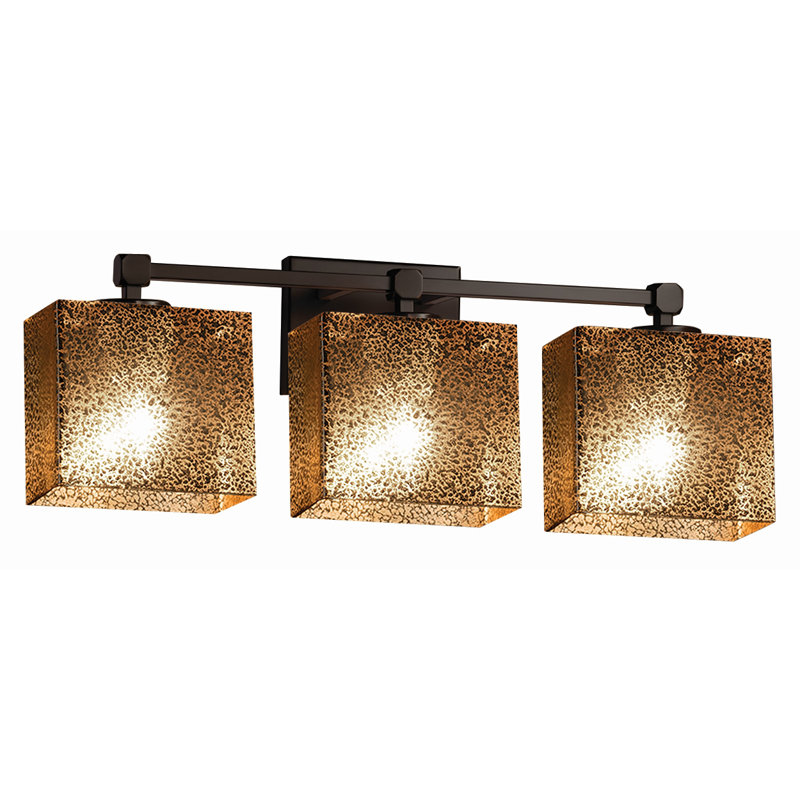 Éclairage pour meuble-lavabo 3 lumières Casson, Bronze foncé