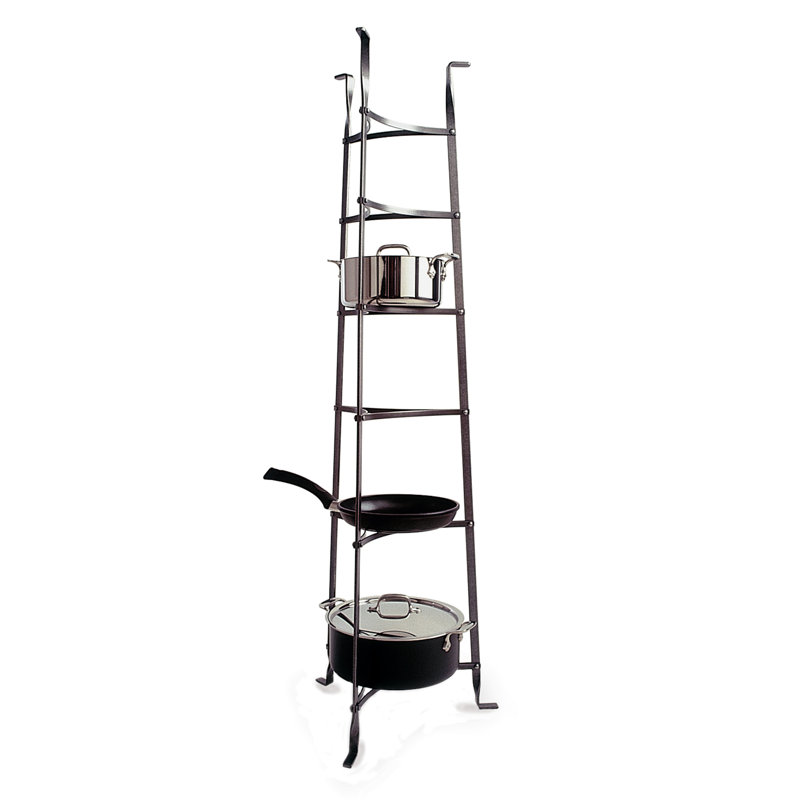 Handcrafted 6-Tier Gourmet Cookware Stand (Unassembled)