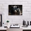 «Black Bear In Water» par Momart, art mural sur toile, 16 po x 12 po-144544377