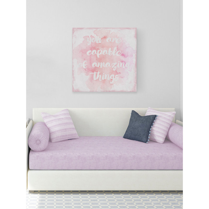 «Chaunce You Are Capable II», reproduction sur toile tendue, H 12 po x l 12 po x P 1,5 po