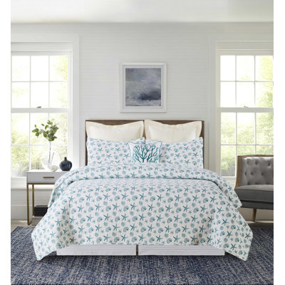 Maris Cotton Reversible Quilt Set