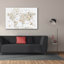 «Around The World 1» par Laura Marshall, art mural sur toile-102878504