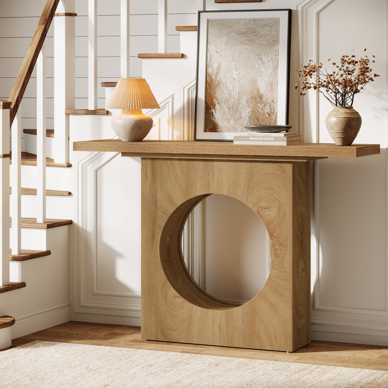 41.3" Small Console Table For Living Room, Entryway