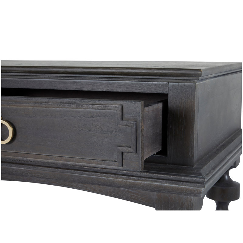 Arrington Console Table - Dark, Cerused Ash