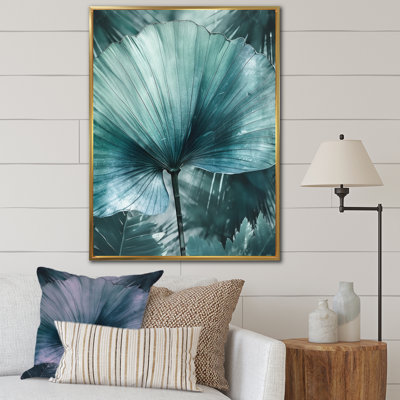 «Ginkgo Leaves Tropical V», reproduction sur toile