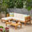 L Shape Sofa Set, Beige