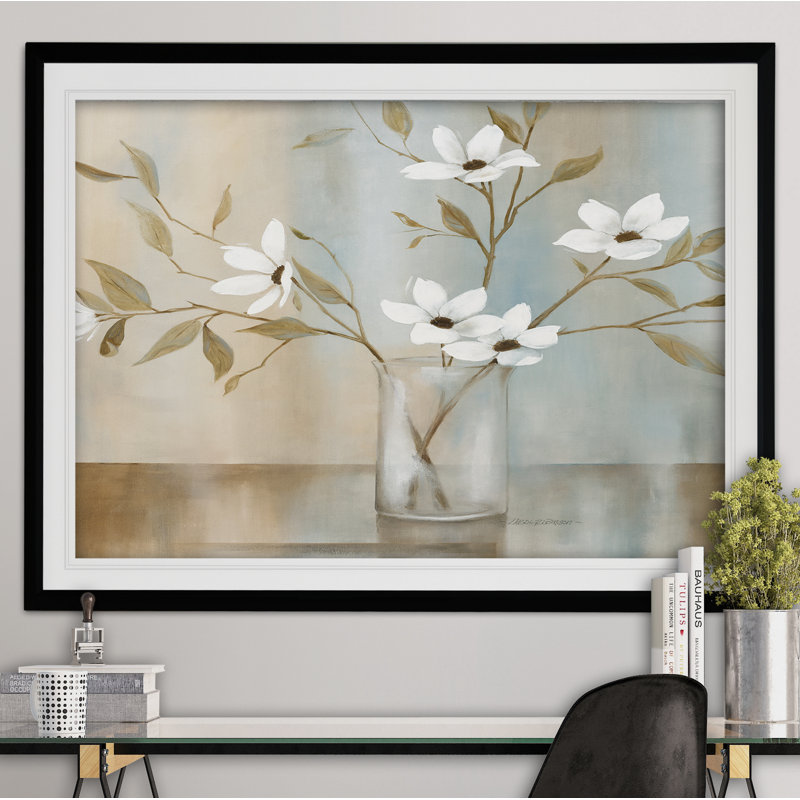 «Pastel Light II», reproduction d'art encadrée, H 20 po x l 24 po x P 1,5 po, Noir