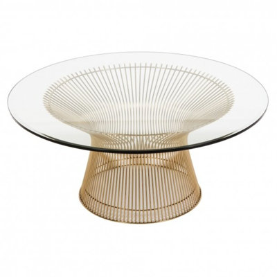 Lydie Glass Coffee Table