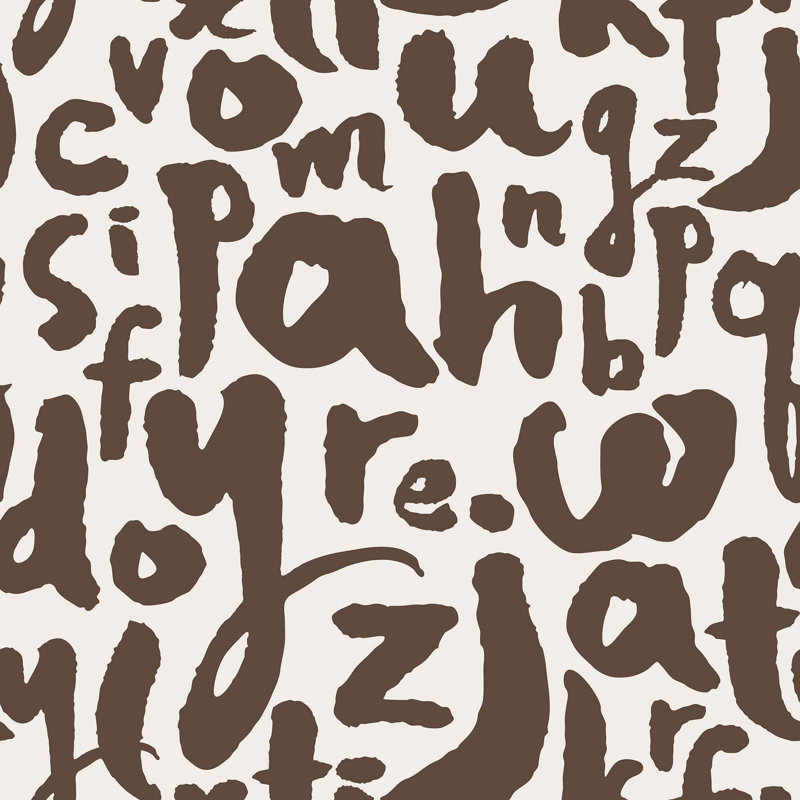 Carreau de papier peint Fayrouz, L 48 po x l 24 po